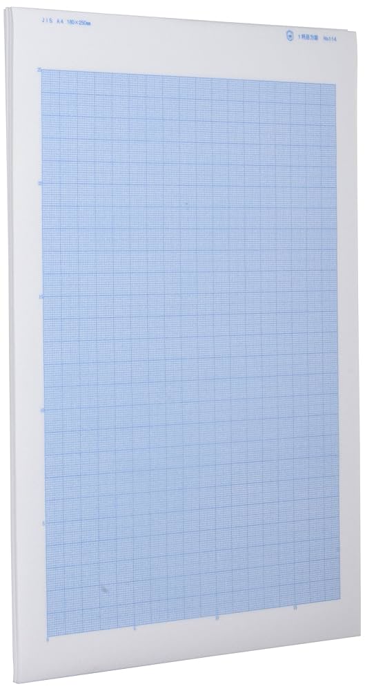 Amazon.co.jp: オストリッチ A4 1ミリ方眼紙 トレスブルー 100枚